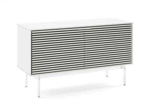 BDI Align Satin White Double Console Cabinet - Image 2