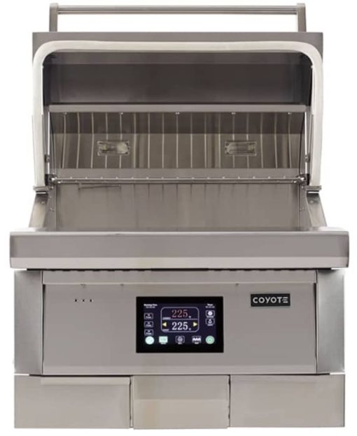 Coyote 28" Stainless Steel Built-In Pellet Grill - Image 2