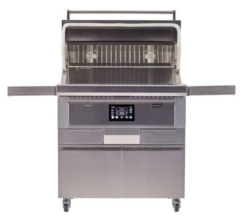 Coyote 36" Stainless Steel Freestanding Pellet Grill - Image 2
