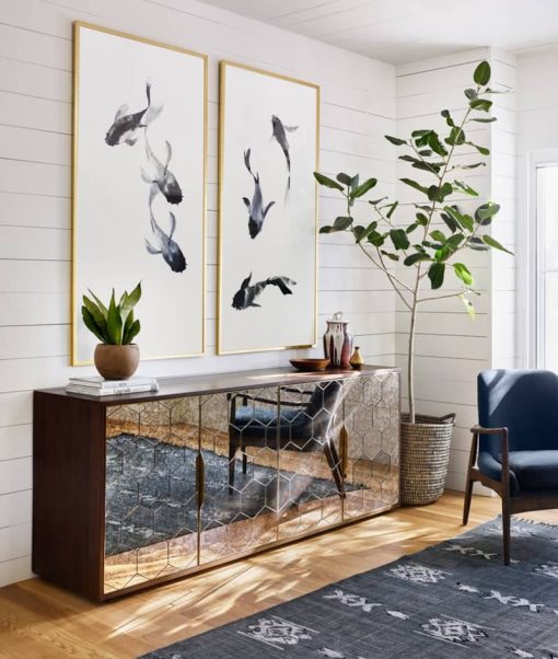Four Hands Ashford Collection Modern Velvet Shadow Braden Chair - Image 2