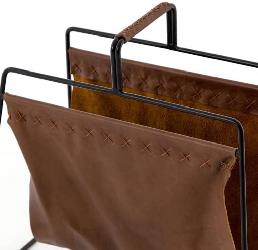Four Hands Bishop Collection Aesop Magazine Rack - Image 4
