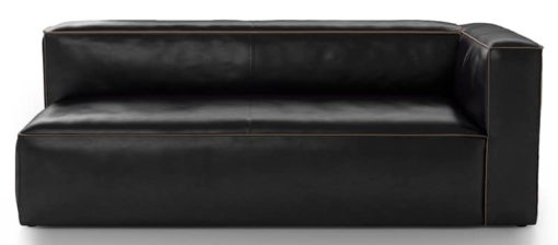 Four Hands Old Saddle Black Nolita Sectional RAF - Image 2