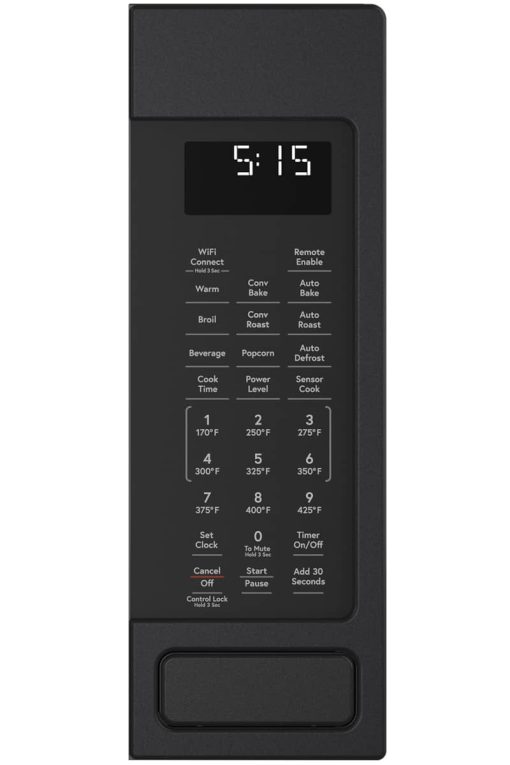 Cafe ADA 1.5 Cu. Ft. Matte Black Smart Countertop Convection Microwave Oven - Image 4