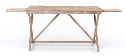 Four Hands Whitewash Palma Desk - Image 2