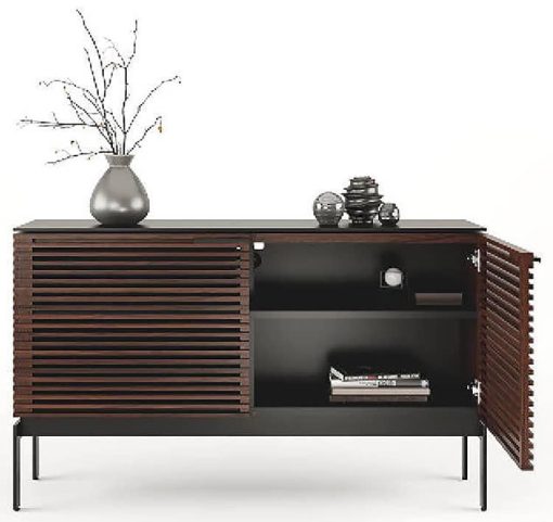 BDI Corridor SV 7128 Chocolate Stained Walnut TV Stand - Image 2