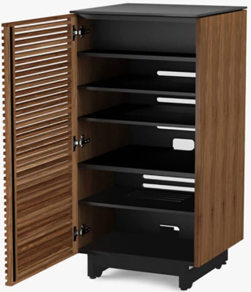 BDI Corridor 8172 Natural Walnut Audio Tower - Image 2