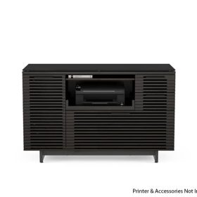 BDI Corridor 6520 Charcoal Stained Ash Multifunction Cabinet - Image 2