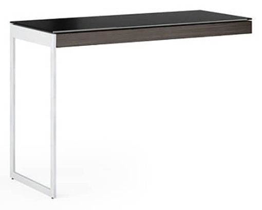 BDI Sequel 20 6112 Charcoal And Satin Nickel Desk Return - Image 2