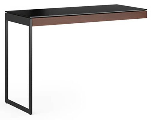 BDI Sequel 20 6112 Chocolate Walnut And Black Desk Return - Image 2