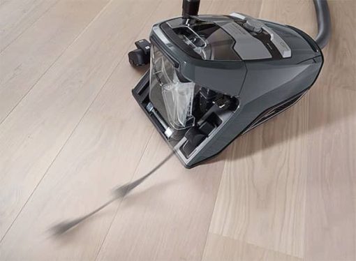 Miele Blizzard CX1 PureSuction PowerLine Gray Canister Vacuum - Image 2