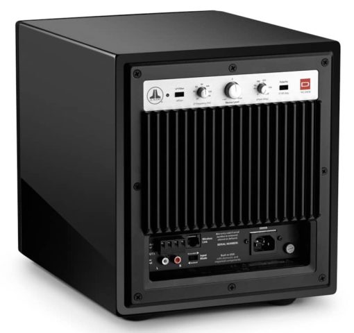 JL Audio Dominion d108 Black Gloss 8" Powered Subwoofer - Image 3