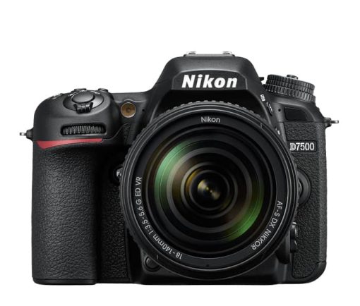 Nikon D7500 Black Digital SLR Camera 18-55mm & 70-300mm Lens Kit - Image 2