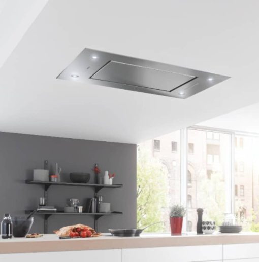 Miele DA 2818 43" Stainless Steel Ceiling Extractor - Image 2