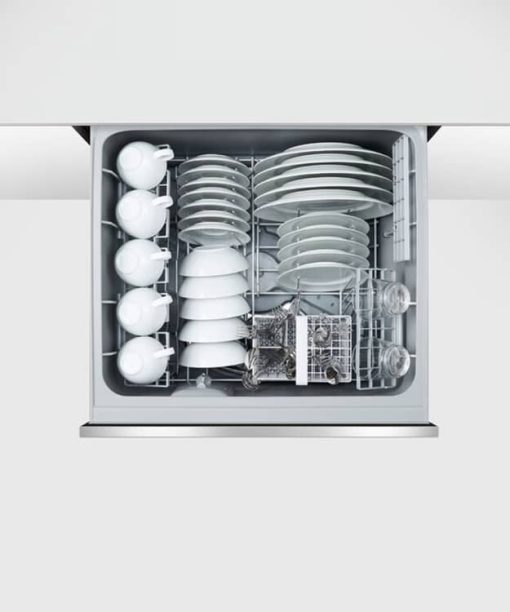 Fisher & Paykel Series 7 24" Black Tall Double DishDrawer Dishwasher - Image 2