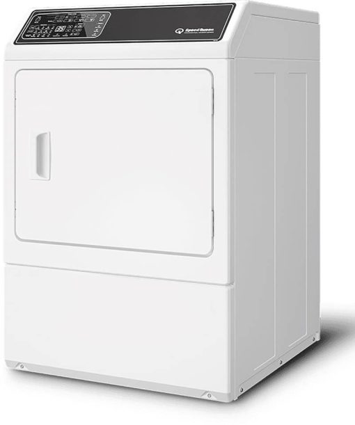Speed Queen ADA 7 Cu. Ft. White Front Load Electric Dryer - Image 2