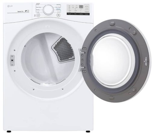 LG 7.4 Cu. Ft. White Electric Dryer - Image 2