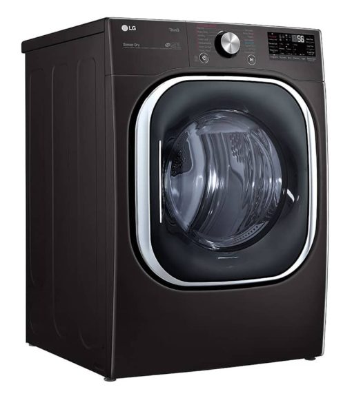 LG 7.4 Cu. Ft. Black Steel Smart Wi-Fi Enabled Electric Dryer With TurboSteam & Built-In Intelligence - Image 2