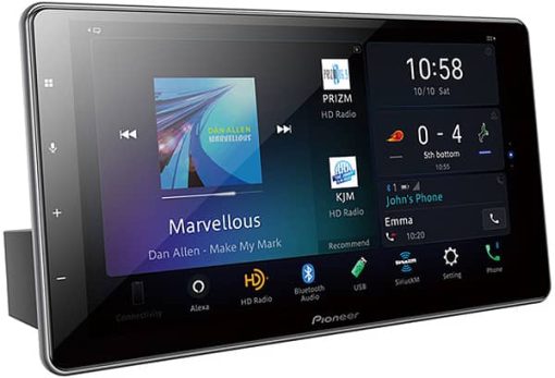 Pioneer 9" Multimedia Receiver With HD Capacitive Touch Floating Display - Image 2