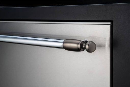 Bertazzoni Collezione Metalli Black Nickel Decor Set For Refrigerator And Dishwasher - Image 2