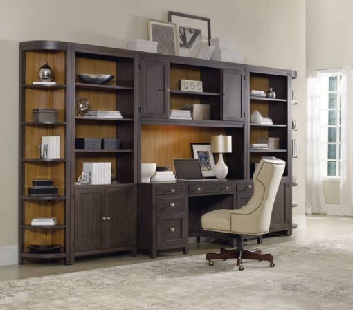 Hooker Furniture Surreal Simone Beige Leather Primm Home Office Chair - Image 2