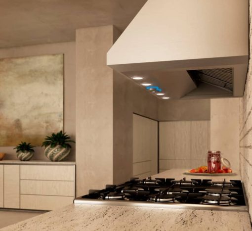 Elica Calabria 48" Stainless Steel Range Hood - Image 4