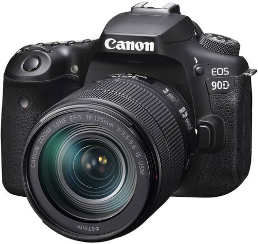 Canon EOS 90D Black DSLR Camera With EF-S 18-135mm f/3.5-5.6 IS USM Lens - Image 3