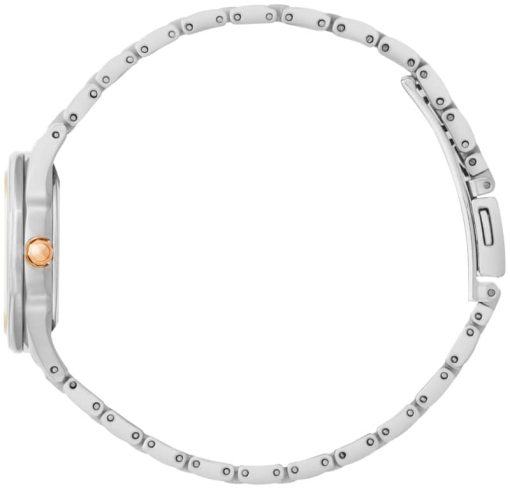 Citizen Corso Two-Tone Stainless Steel Watch, Black Dial, 28mm - Image 2