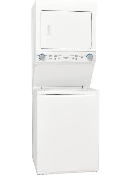 Frigidaire 27" White Stacked Washer And Electric Dryer Laundry Center - Image 2