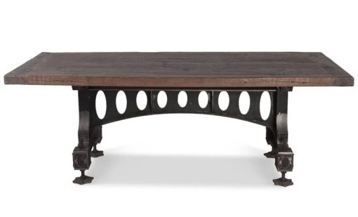 Home Trends & Design Old Mill 86" Reclaimed Wood Dining Table - Image 2