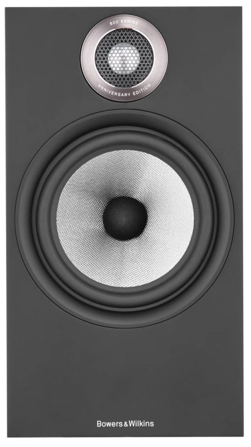 Bowers & Wilkins 600 Series 606 S2 Anniversary Edition Matte Black 2-Way Stand-Mount Loudspeaker System (Pair) - Image 2