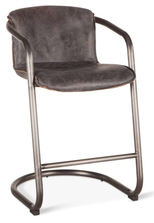 Home Trends & Design Portofino Antique Ebony Counter Chair
