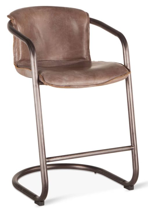 Home Trends & Design Portofino Jet Brown Counter Chair