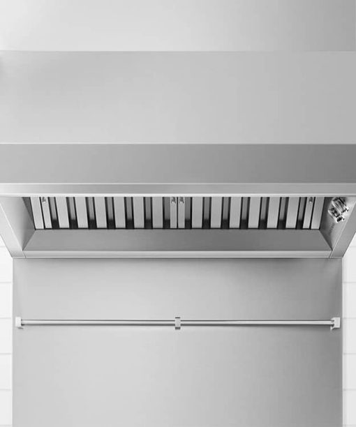 Fisher & Paykel Series 9 36" Stainless Steel Wall Range Hood - Image 2