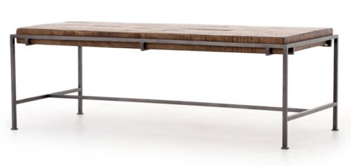 Four Hands Harmon Collection Simien Gunmetal Coffee Table