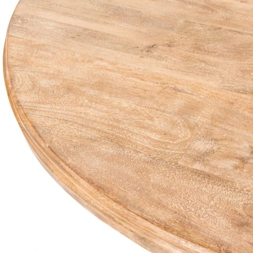 Four Hands Whitewash 60" Magnolia Round Dining Table - Image 2