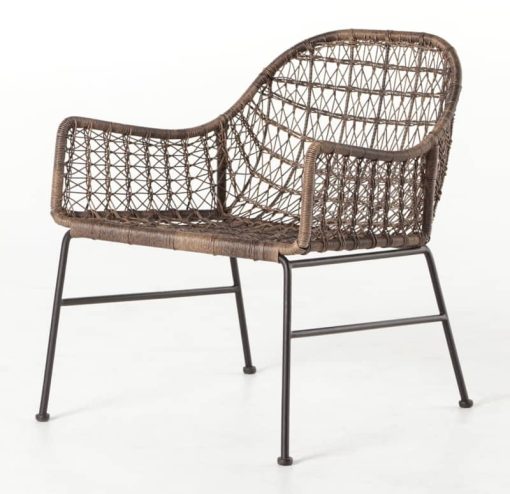Four Hands Grass Roots Collection Bandera Outdoor Woven Club Chair - Image 2