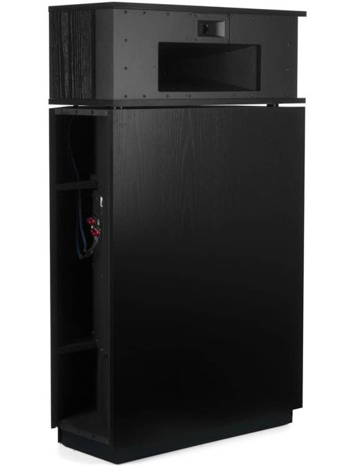 Klipsch Heritage Series Klipschorn AK6 Satin Black Ash Floorstanding Speaker (Each) - Image 4