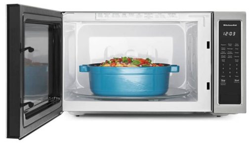 KitchenAid 24" Stainless Steel Countertop Microwave Oven - Image 2