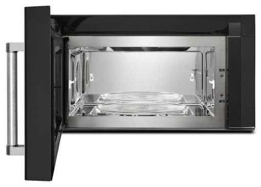 KitchenAid 30" PrintShield Black Stainless Steel Over-The-Range Microwave Oven - Image 3