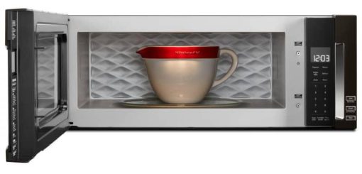KitchenAid 30" PrintShield Black Stainless Steel Low Profile Microwave Hood Combination - Image 2