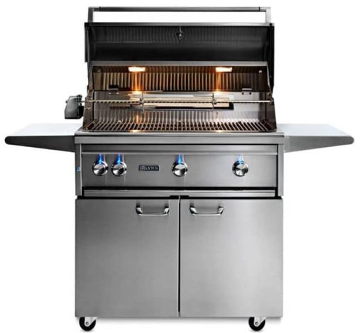 Lynx Professional 36" Stainless Steel Freestanding Natural Gas Grill With All Trident Infrared Burners And Rotisserie - Image 2