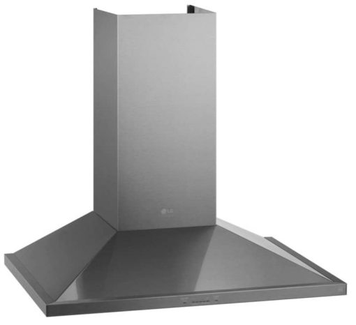 LG STUDIO 36" Fingerprint Resistant Stainless Steel Wall Mount Chimney Hood - Image 2