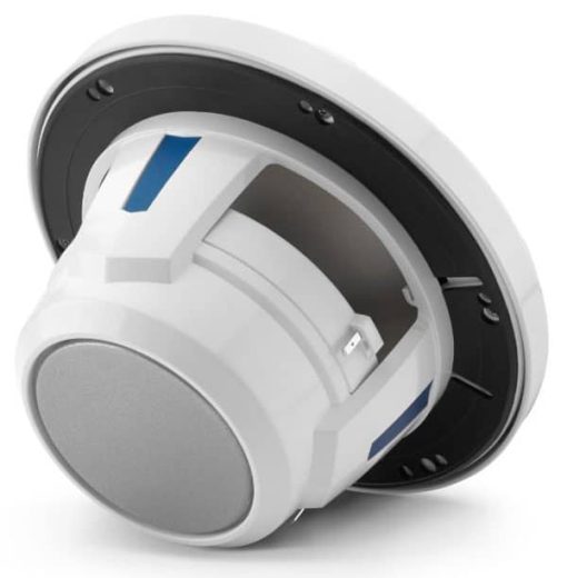 JL Audio M6 Series 6.5" Gloss White Marine Coaxial Speakers (Pair) - Image 2
