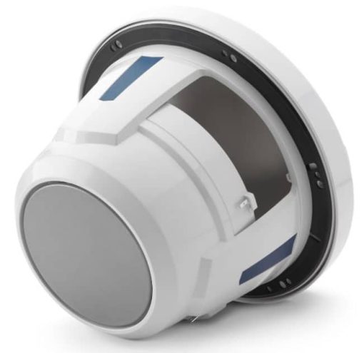 JL Audio M6 Series 8.8" Gloss White Coaxial Speakers (Pair) - Image 2