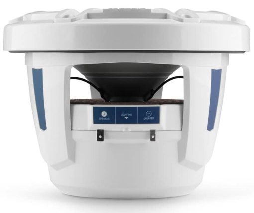 JL Audio M6 Series 8.8" Gloss White Coaxial Speakers (Pair) - Image 2