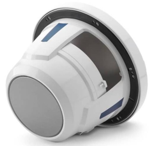 JL Audio M6 Series 8.8" Gloss White Marine Coaxial Speakers (Pair) - Image 2