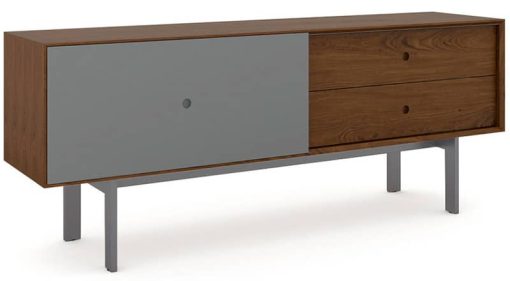 BDI Margo 5229 Toasted Walnut And Fog Grey Credenza - Image 2