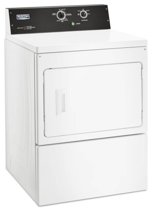 Maytag 7.4 Cu. Ft. White Commercial-Grade Residential Gas Dryer - Image 2