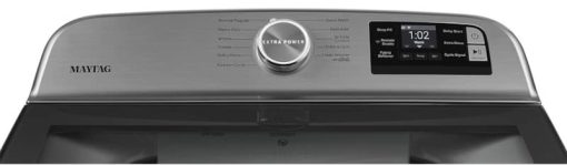 Maytag 4.7 Cu. Ft. White Smart Capable Top Load Washer With Extra Power Button - Image 2