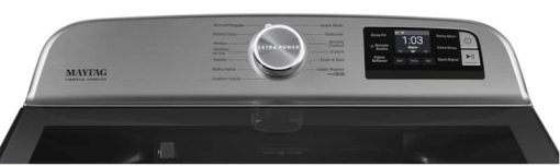 Maytag 5.2 Cu. Ft. Metallic Slate Smart Capable Top Load Washer With Extra Power Button - Image 2